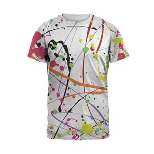 Camiseta con estampado de sublimación para imprimir en la espalda Camisetas lisas unisex de talla grande - Product Image 1