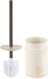 Porte-brosse de toilette en métal poli pour une collection d'accessoires de salle de bain haut de gamme améliorant l'esthétique globale de l'intérieur - Product Image 2