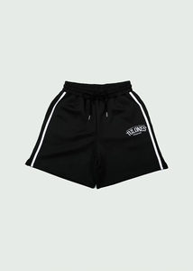Shorts de sport décontractés surdimensionnés en toile de couleur personnalisée, écologiques, pour hommes, 100 % coton, couleur unie, été 2025 - Product Image 2