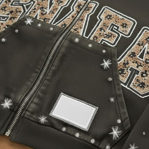 Survêtement pour homme respirant avec strass, design optimal, prix abordable, tendance, entièrement personnalisable - Product Image 4