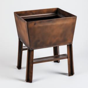 Modern Metal Firepit Built for Backyard Patio Heating <b>Wood</b> <b>Burning</b> Powder Coated Finish Offering Balanced <b>Fire</b> Long-Term - Product Image 2