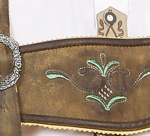 Authentic Bavarian Lederhosen <b>Outfits</b> for Men Comfortable Vintage Classic Sport Style High Quality Trendy Fabric <b>Leather</b> - Product Image 6