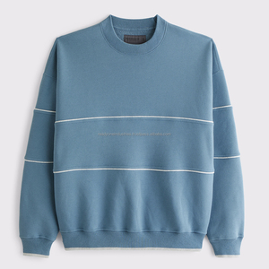 OEM/ODM personalizado sudaderas con capucha para hombre 100% algodón 500gsm Sudadera con capucha de gran tamaño para hombre de talla grande Unisex sudadera pulóver Logotipo de impresión - Product Image 5