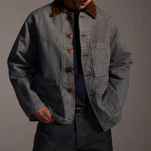 2025 Custom Denim Factory Heavy <b>Raw</b> Twill Denim Jacket 11-15 oz Japanese Style Red Selvedges <b>Jeans</b> Jacket Men - Product Image 1