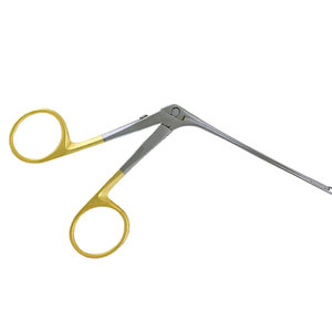 Pince crocodile Micro oreille de qualité supérieure 3.5 pouces poignée en or conception dentelée ORL rhinoplastie pince crocodile ENT - Product Image 2