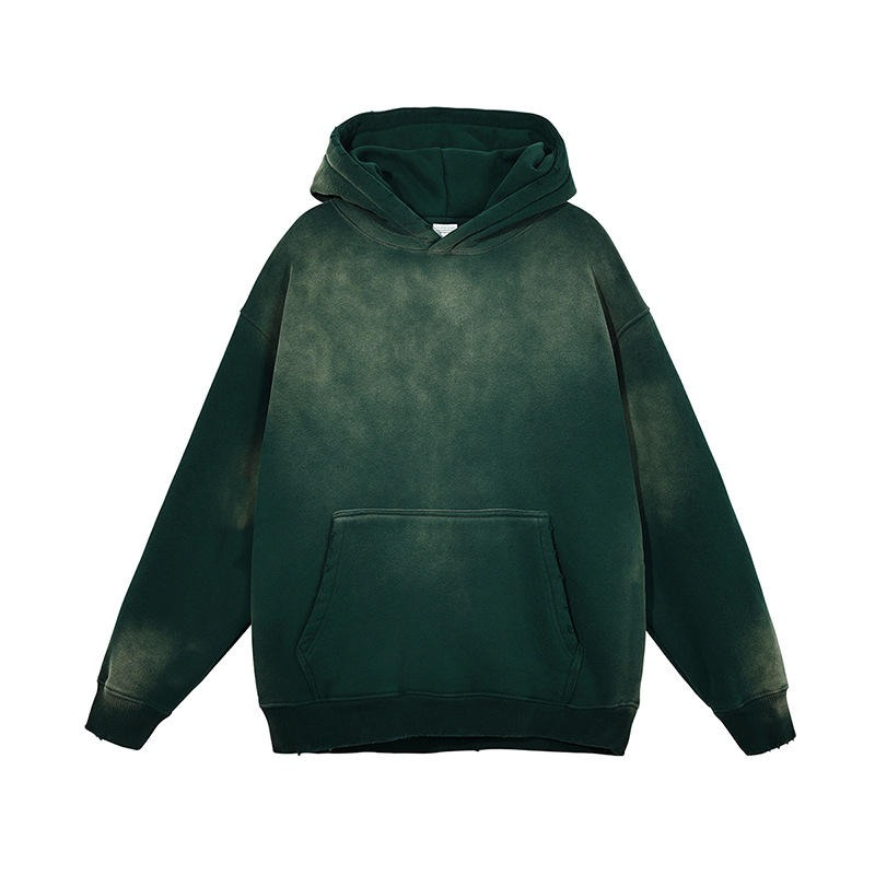 Black Hoodie with White Strings High Quality Demanded