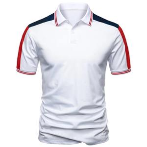 Custom Cotton Embroidered <b>Green</b> and Purple Golf <b>Polo</b> <b>Shirt</b> With Purple Trims Eco-friendly Moisture Wicking Golf <b>Polo</b> Bulk - Product Image 3