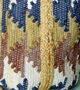 Sac fourre-tout bohème en jute écologique pour femme, ouvert, uni, toutes saisons, usage quotidien, voyage - Product Image 2