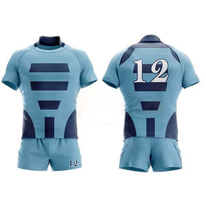 Uniforme de Rugby Transpirable de Secado Rápido de Alta Calidad 2025, 100% Poliéster, en Venta, Fabricante, Precios Económicos al por Mayor - Product Image 4
