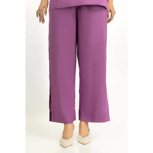 Conjunto Coordinado IUSTTS-1248 de Lino Árabe Bordado, Blusa Casual con Mangas Tres Cuartos para Primavera/Verano - Product Image 5