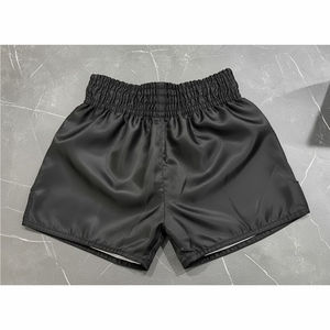 Pantalones Cortos Deportivos de Boxeo, Muay Thai, MMA, para Adultos, Unisex, 100% Poliéster, Elásticos, de Secado Rápido, Transpirables, con Logotipo Frontal - Product Image 2