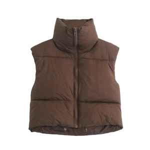Custom <b>Women</b> <b>Puffer</b> Bubble <b>Crop</b> Puff Ladies <b>Jackets</b> Coats Vest Down Coats Plus Size <b>Women</b> Winter Fashion Girls' <b>Jackets</b> - Product Image 1