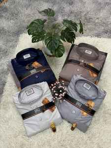 เสื้อผ้าอิสลามสำหรับผู้ชายผ้าคอตตอนสไตล์มุสลิมสำหรับผู้ชาย - Product Image 5