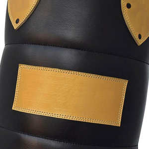 Sac de frappe professionnel en cuir de haute qualité avec chaîne pour entraînement de boxe et de kickboxing - Product Image 5