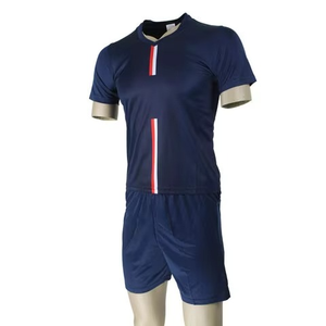 Por encargo cómodo y transpirable tamaño adulto Slim Fit hombres uniforme de fútbol/alta calidad Color sólido hombres uniforme de fútbol - Product Image 2