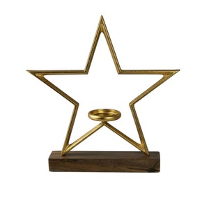 Elegante Portavelas Decorativo con Doble Corazón y Base de Madera, Acabado en Cobre, Corazones Metálicos, Portavelas para Velas de Té, Decoración Romántica para el Hogar - Product Image 5