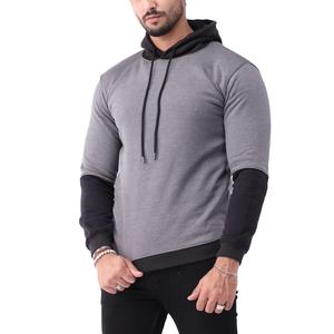 Jersey de felpa francesa de algodón 100% pesado para hombre, sudadera con logotipo personalizado, estampado sólido, técnica de soplo, talla grande, invierno, liso, teñido - Product Image 1