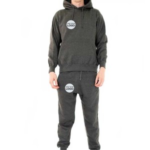 Ensembles de survêtements d'hiver pour hommes, imprimés et unis, en deux pièces - Product Image 5