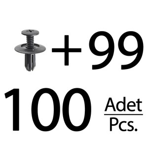 Fender Skirt <b>Clips</b> for Honda - 100 Pieces - Product Image 1