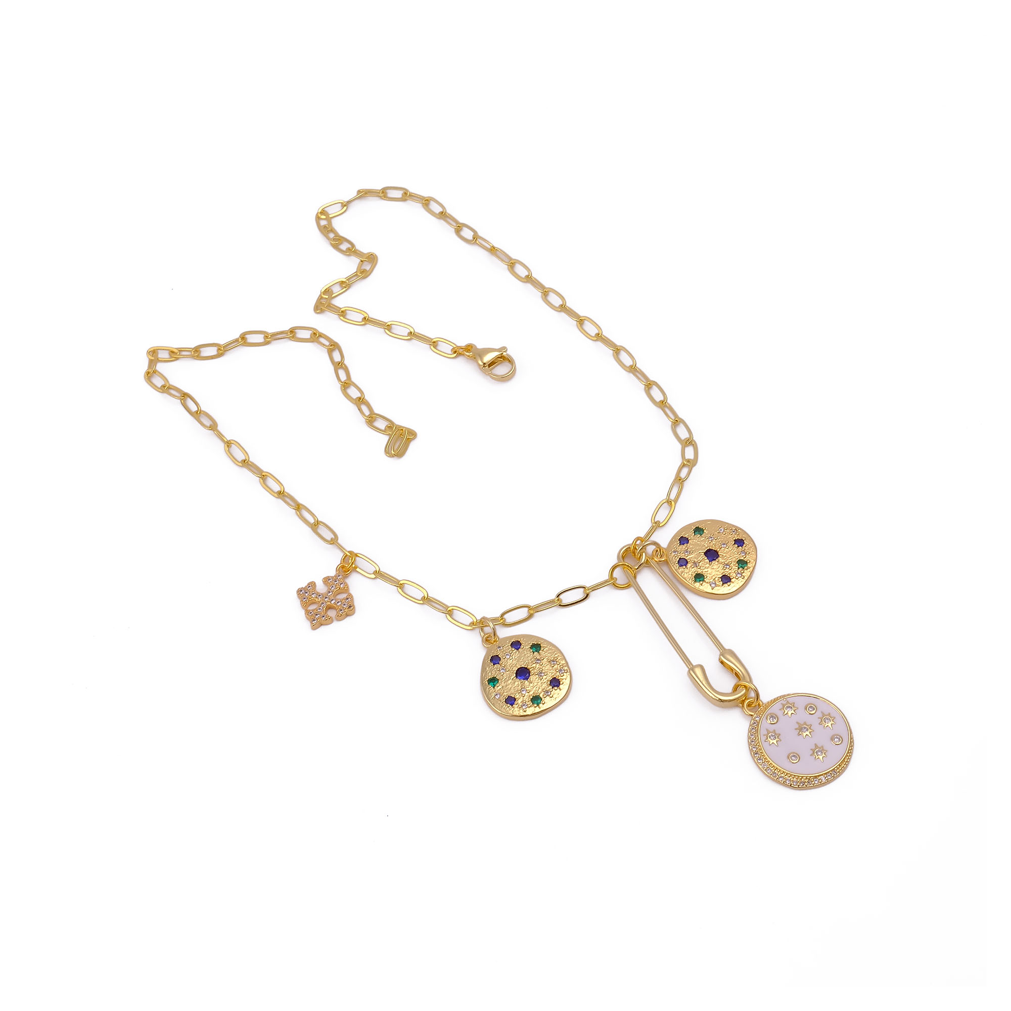 London Blue Quartz & Green Amethyst