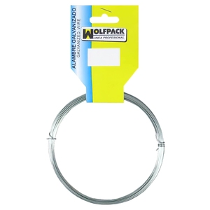 Filo zincato (rotolo da 50 grammi / 4 metri) N. 8/1,3 mm. - Product Image 1