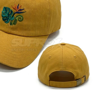 หมวกเบสบอลปักโลโก้ตามสั่ง ขายส่งจำนวนมาก ปรับขนาดได้ ผ้าฝ้าย ปักมือ สวมใส่สบายทุกฤดู สำหรับทุกเพศ คุณภาพสูง - Product Image 5