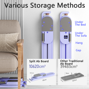 Reformador <span class=keywords><strong>de</strong></span> Pilates portátil, entrenador <span class=keywords><strong>de</strong></span> placa Abdominal multifuncional, diseño silencioso antideslizante, <span class=keywords><strong>maestros</strong></span> <span class=keywords><strong>de</strong></span> muslo para Fitness en el hogar - Product Image 5