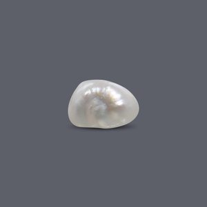 Perles d'eau douce blanches naturelles, perles en vrac pour la fabrication de bijoux, 6,08 carats - Product Image 2