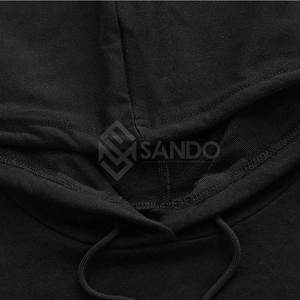 เสื้อครอปมีฮู้ดของผู้หญิงเสื้อครอปทำจากผ้าฝ้ายกันลม - Product Image 3