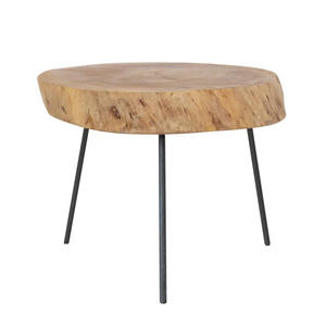 Jardinière en bois de grande qualité à prix raisonnable avec support en métal pour la décoration du jardin et de la maison - Product Image 1