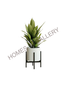 Pot de fleurs fait à la main de style indien seau en métal galvanisé de haute qualité nouveau Design Unique style mignon Offre Spéciale d'utilisation de jardin extérieur - Product Image 2