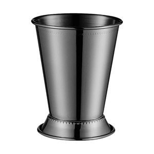 แก้วทัมเบลอร์สแตนเลสสีเงินแก้วเบียร์ Julep ทำจากโลหะสำหรับถ้วยมิ้นท์ - Product Image 1