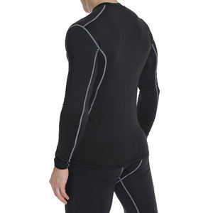 เสื้อรัดรูปคุณภาพพรีเมี่ยมสำหรับผู้ชายเสื้อแบบอัดสั่งทำป้ายโรงงานแบบใหม่ - Product Image 3