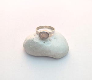 925 Sterling Silver Rainbow <b>Moonstone</b> Gemstone Oval Shape Ring High Quality Vintage Wedding & Anniversary Jewelry for Parties - Product Image 2