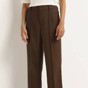 Pantalons décontractés pour femmes, coupe droite, taille mi-haute, couleur unie, respirants, écologiques, de haute qualité, services OEM - Product Image 4