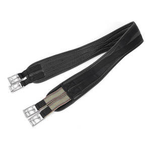 Nueva Cincha de Doma de Cuero Negro de 60 CM, Equipo de Equitación, Cincha de Silla de Montar de Primera Calidad - Product Image 4