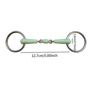 BITS DE CABALLO PERSONALIZADAS DE ACERO INOXIDABLE DE CALIDAD PREMIUM BITS DE SNAFFLE DE CABALLO - Product Image 3