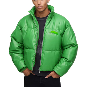 Chaqueta de Plumón de Diseñador de Moda 2026, Chaqueta de Invierno para Hombre de Alta Calidad, con Cuello Alto y Logotipo Frontal - Product Image 1
