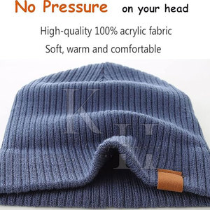 OEM Service Fashionable Custom Beanie <b>Hats</b> Top Quality <b>Men</b> And Women High Quality Beanie <b>Hats</b> - Product Image 3