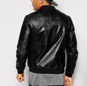 New 2024 Top Selling Men Stylish <b>Leather</b> <b>Jacket</b> Different Colors Available in Best Price <b>Leather</b> Men <b>Genuine</b> <b>Leather</b> <b>Jacket</b> - Product Image 3