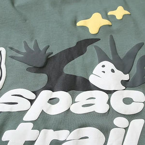 เสื้อยืดแขนยาวลายการ์ตูนฮิปฮอปสำหรับผู้หญิงผู้ชาย สไตล์ไฮสตรีท ผลิตจากโพลีเอสเตอร์/คอตตอน แห้งเร็ว เป็นมิตรกับสิ่งแวดล้อม ระบายอากาศได้ดี - Product Image 6