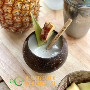 100% taza de coco natural hecha a mano con logotipo láser personalizado de alta calidad/tazas de coco hechas por Eco2go Vietnam - Product Image 6