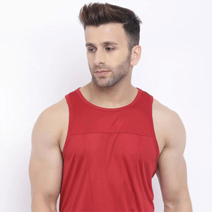 Camiseta Deportiva de Verano para Hombre con Logotipo Personalizado al por Mayor, Camiseta sin Mangas de Algodón de la Mejor Calidad para Correr, Ropa Deportiva con Servicio OEM - Product Image 5