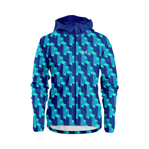 เสื้อแจ็คเก็ตกันลมแบบมีฮู้ด แห้งเร็ว พับเก็บได้ ลายสปริง ใส่สบาย กันน้ำ ระบายอากาศ เหมาะสำหรับวิ่งและกันฝน ใช้ได้ทั้งชายและหญิง - Product Image 4