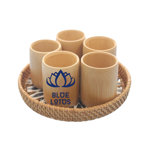 Taza de bambú de alta calidad para beber, taza artesanal para marca personalizada - Product Image 1