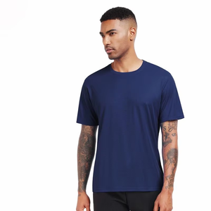 <b>High</b> Quality Custom Logo Loose Fit 100% Polyester Crew <b>Neck</b> Gym Clothing Men Short Sleeve Summer 2026 <b>TShirt</b> Basketball Training - Product Image 6