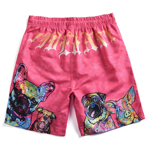 กางเกงขาสั้นพิมพ์ลายสำหรับผู้ชายกางเกงขาสั้นผ้าโพลีเอสเตอร์ระบายอากาศพิมพ์ลายสัตว์ขนาดใหญ่สำหรับฤดูร้อน - Product Image 4