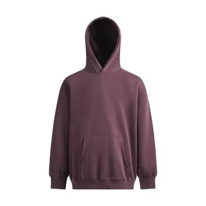 Sudaderas con capucha para hombre con logotipo personalizado, Sudadera con capucha en blanco de rizo francés, Jersey recortado cuadrado, sudaderas con capucha de color sólido de peso pesado - Product Image 1