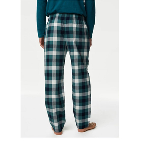 Pantalones reales de franela para hombre, pantalones de pijama suaves y acogedores con cintura elástica, perfectos para descansar y dormir con OEM - Product Image 3