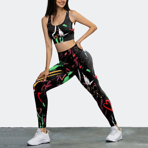 Vêtements confortables pour femmes, vente en gros, prix compétitif, style le plus récent, vêtements de sport décontractés, soutien-gorge de sport et ensembles de leggings - Product Image 1